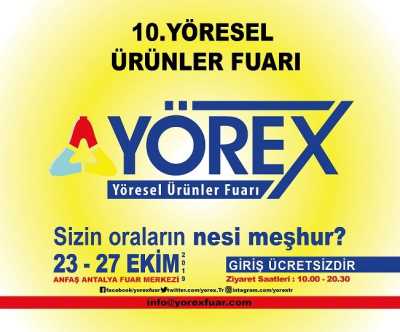 10. YÖREX Yöresel Ürünler Fuarı